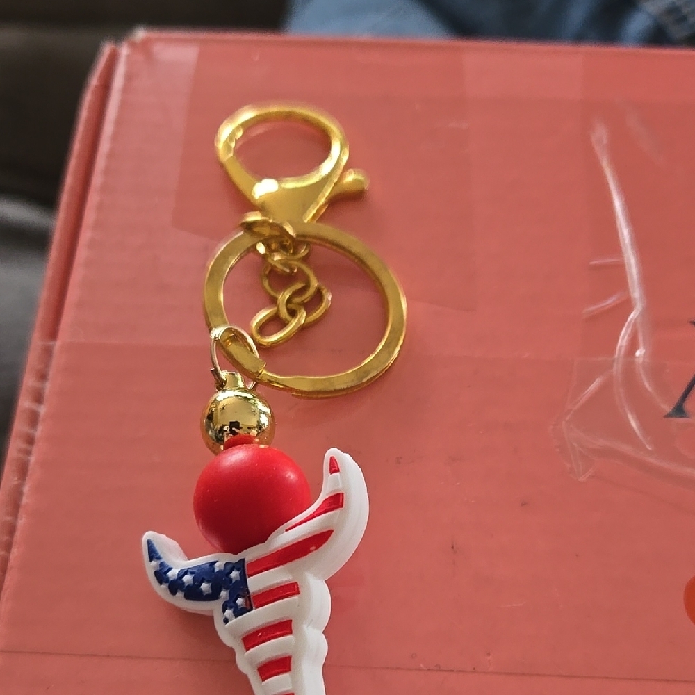 Patriotic  Keychain - Picture 3 of 4